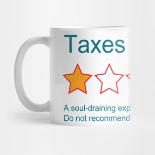 1-Star Rating: Taxes Mug